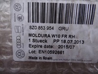 фото thumb №8, Планка дверь 8z0853954 audi a2