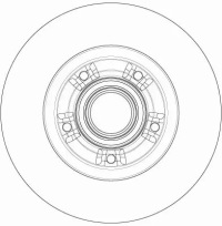 фото thumb №13, Trw тормозные диски+ тормозные колодки t renault grand scenic iii 274mm