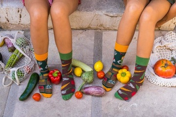 Разноцветные носки SPOX SOX Warzywniak 36-39
