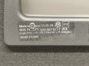 фото thumb №9, Vw golf viii 8 ролета багажника универсал новая оригинал 2019-