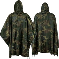 ДОЖДЕВИК ПОНЧО MIL-TEC CAMO CAMO Плащ Woodland + GR.
