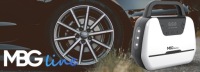 АВТОМОБИЛЬНЫЙ КОМПРЕССОР 12 В / 230 В Насос Компрессор Светодиодный дисплей Чехол Фонарик