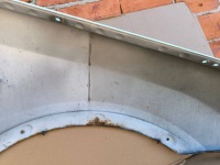 Bmw x3 f25 2.0d n47t xdrive 2012r крило ліве перед alpinweiss 3 300 Зі Шроту, фото thumb