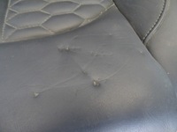 фото thumb №11, Заднее сиденье спинка сиденья задняя задние audi rs7 4g czarna кожа ромбы