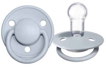 BIBS De lux Круглая соска без BPA СИНЯЯ 0–36 м