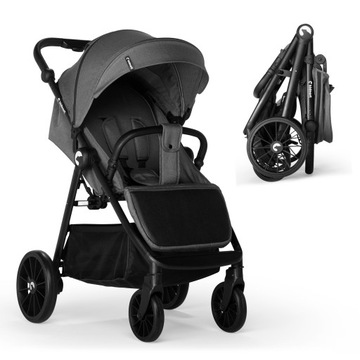 Kidnort КОЛЯСКА До 22 КГ АКСЕССУАРЫ ДЛЯ КОЛЯСКИ БОЛЬШИЕ КОЛЕСА Sjölejon