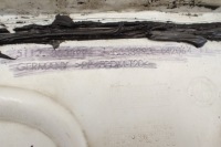 Bmw x1 e84 09- накладка спойлер бампера задний  задняя 51128038991 оригинальный номер в Украине, фото thumb