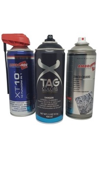 Лак TAG Colors SPRAY GRAFFITI 400мл КРАСНЫЙ