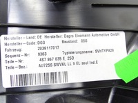 фото thumb №6, Завершение обивка стойка левая audi r8 4s spyder 4s7867035e