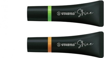 Неоновый хайлайтер Stabilo SHINE, 4 неоновых цвета