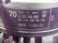 Ford galaxy 1 mk1 95-00 1.9 tdi генератор 96fb-10300-dd 0123310023 70a Недорого, фото thumb