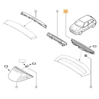 фото thumb №3, Renault clio ii nowa лампа світло стоп оригінал