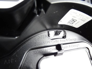 фото thumb №10, Решітка радіатора volvo xc90 ii r-design рестайлінг чорний 32365199 32365187