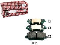 фото thumb №1, Тормозные колодки тормозные hyundai santa fe iii 2.2 crdi 4wd