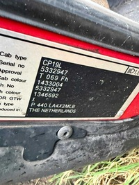 фото thumb №7, Кабина комплектная scania p cp19 czerwona