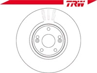 фото thumb №1, Комплект диск гальмівних trw 24012601231 24032601