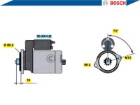 фото thumb №4, Bosch стартер vw crafter 2,5tdi 06- bosch