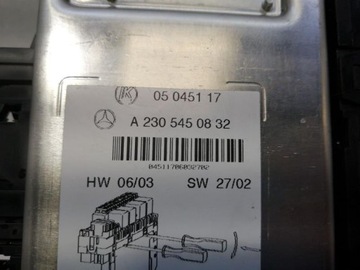 фото thumb №7, Faulty! mercedes sl r230 sam fuse box a2305450832