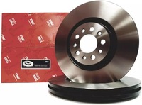 фото thumb №1, Trw тормозные диски+ тормозные колодки перед alfa romeo 159 330mm