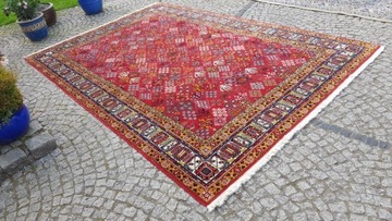GHOM PIĘKNY PERSKI DYWAN R.TKANY IRAN 230/345CM