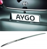 фото thumb №1, Toyota aygo i молдинг хром хромированная крышка багажника тюнинг
