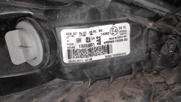 фото thumb №7, Лампа лівий перед передня opel meriva b ii 2 10-13