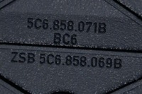 фото thumb №7, Молдинг декоративна панель приладів vw jetta iii 1k2 5c6858071b 1.4l 2013