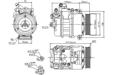 фото thumb №14, Компресор кондиціонера nissens 89214 6918753