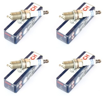 4 СВЕЧИ ЗАЖИГАНИЯ BOSCH 0242229654 +9 FLR8LDCU+