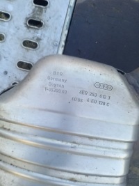 Audi a8d3 3.0 v6 глушитель конечный левая правая  4e0253611al 4e0253612t Оригинал, фото thumb