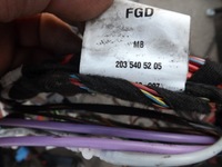 фото thumb №9, Mercedes w203 2.2 cdi c220 джгут установка камери двигуна інтер'єру салону