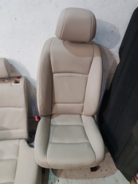 Сидіння заднє сидіння шкіра bmw seria 5 f11 lift eur 14 rok електричний eur Київ, фото thumb