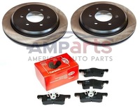 фото thumb №1, Ford expedition 2003-2006 2x тормозные диски + тормозные колодки тормозные задняя