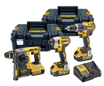 Набор из 3 электроинструментов DeWalt 18 В DCK368P3T