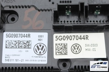 фото thumb №8, Vw golf 7 панель кондиционера климат 5g0907044r 5g0907044aa 5g0907044an 5g090