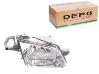 Купити Depo фара h4 електричний колір вкладиш: srebr, фото thumb
