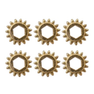 Комплект/6шт. Колок для настройки 1/15 Gears для гитары в масштабе 1:15