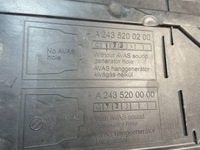 фото thumb №11, Плита защита пол pod двигатель mercedes eqb w243 x243 a2435200200