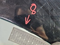 фото thumb №12, Крила перед лівий mercedes w251 чорний 040