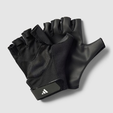 Перчатки тренировочные Adidas для зала, размер L, черные.