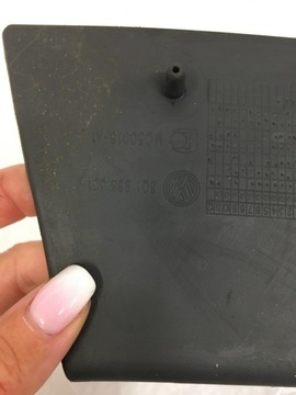 фото thumb №16, Гумова накладка тунелю середнього 6q1863301 vw polo 9n 01-09