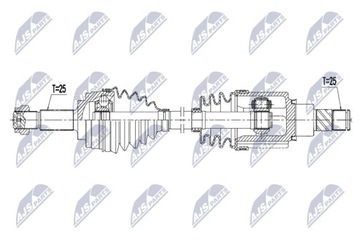 фото thumb №10, Полуось приводная nissan micra iv 1.2,1.2dig-s 10- /правая, atm/