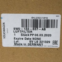 фото thumb №11, Audi a4 b9 набор фильтра воздуха 8w0133837ab oem