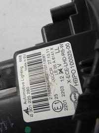 фото thumb №6, Лампа mini cooper s r55 r56 r57 оригінальний номер 100025-00