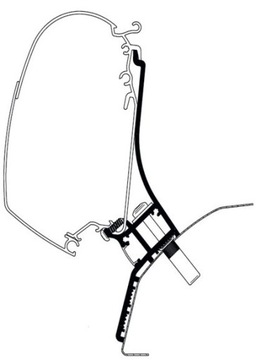 ADAPTER DACHOWY MARKIZY THULE DUCATO L2H2 06-