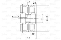 Шкив генератора peugeot expert tepee 2.0 Доставка, фото thumb