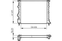 Valeo 731378 радиатор, система охлаждение двигателя Цена, фото thumb