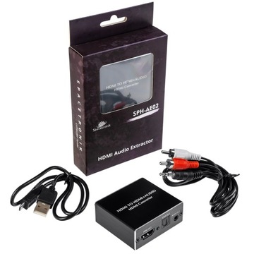 Экстрактор HDMI + аудио SPDiF/разъем 3,5 мм SPH-AE02