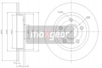 фото thumb №13, Диск ford зад focus 04- c-max 265mm крашеные