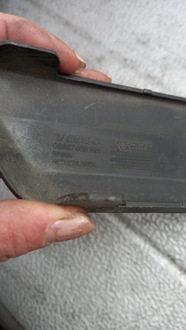 фото thumb №6, Молдинг бампера правый задняя volvo s60